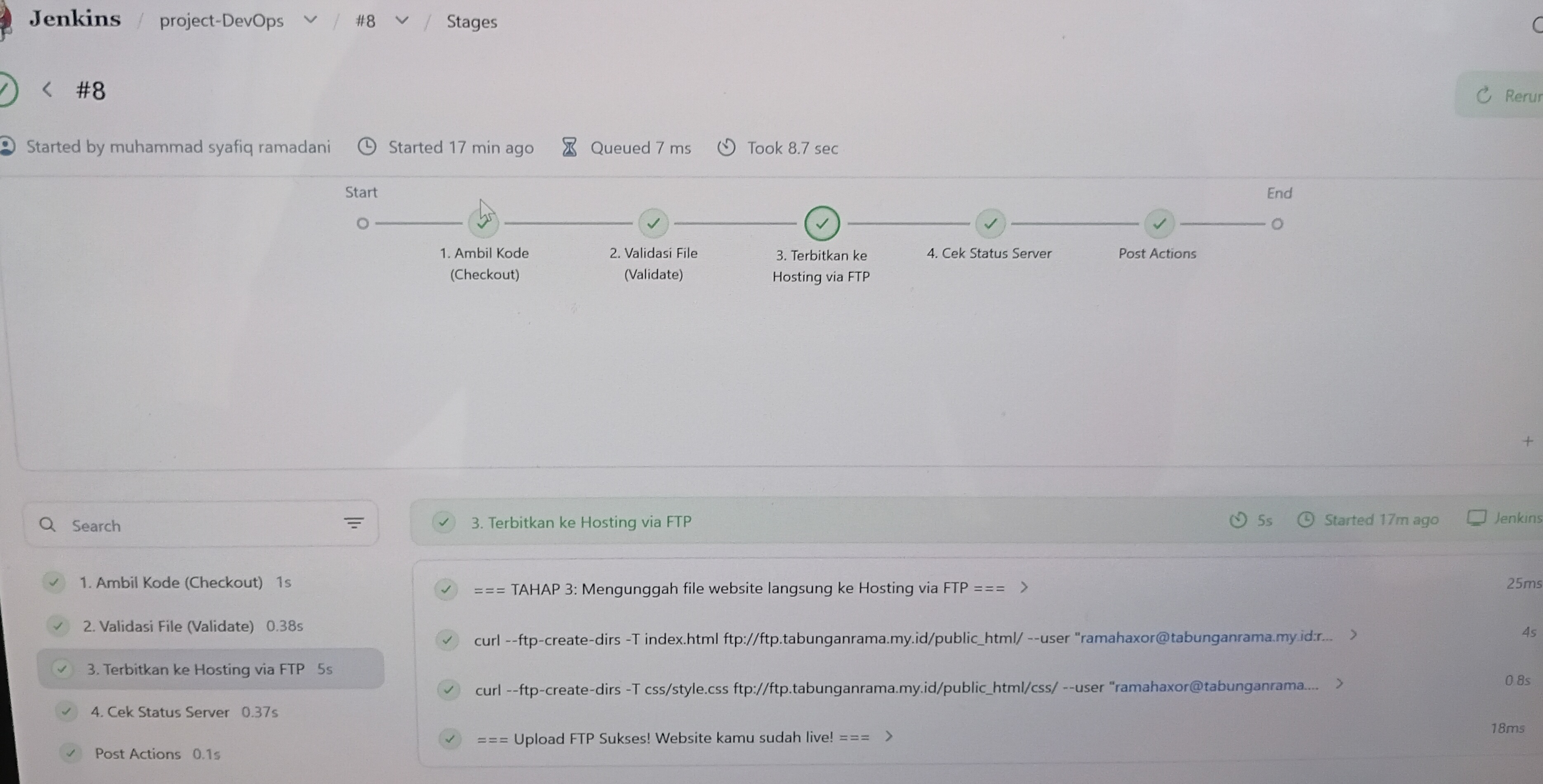 Automasi CI/CD Deploy Ke Jenkins